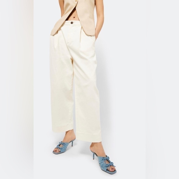 Sam Edelman Pia in Blue Denim Slip On Kitten Heel Sandals - NWT - Picture 4 of 13